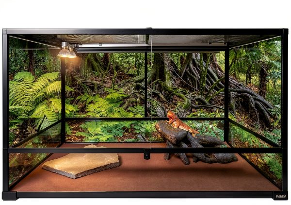Rain Forest Terrarium Background Carolina Custom Cages 48L x 18W PVC-1