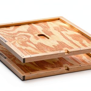 10 Frame Slotted Hole Inner Cover Shadwins Pine for Langstroth Hives-0