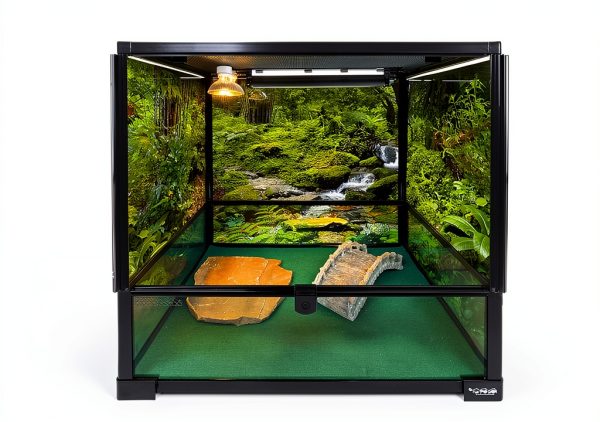 Reptile Habitat Rain Forest 3‑Side Wraparound Carolina 36Lx18Wx36H-1