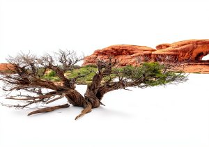 Reptile Habitat Background Tree Carolina Cages 48x18x24H Wraparound-0