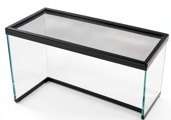 Zilla Metal Terrarium Screen Cover 12" x 6" Durable Mesh for Reptiles-1