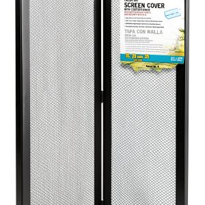 Zilla Screen Cover 24x12 Terrarium with Center Hinge Steel Frame-0