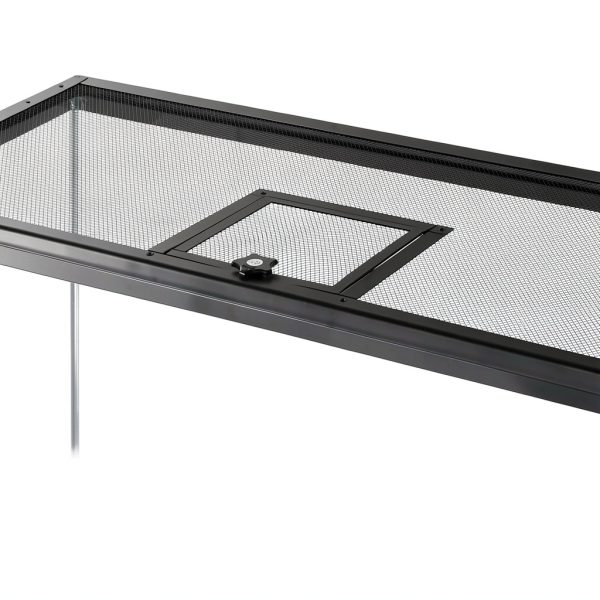 Zilla Pet Reptile Terrarium Air Screen Cover 24 x 12 inches Black-5