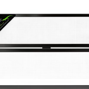Zilla Metal Screen Cover with Hinge 48x13 Terrarium Cover for Reptiles-0