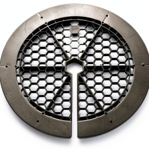 Catch Cover Fish House Safety Grate Screen Universal Fit Black Nilson-0