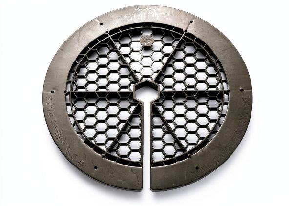 Catch Cover Fish House Safety Grate Screen Universal Fit Black Nilson-0