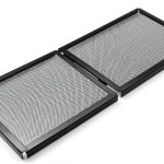 Exo Terra Screen Cover for Hinged Door, 10-Gallon,BLACK, GRAY-0