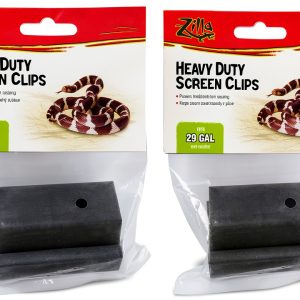 Heavy Duty Screen Clips Zilla Terrarium Covers 2‑Pack Secure Fit for-0