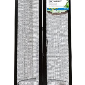 Zilla Fresh Air Terrarium Metal Screen Cover with Hinges 30x12 Inches-0